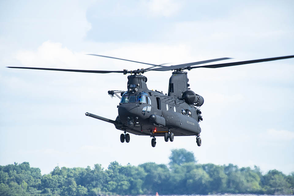 Image of a CH-47 F Chinook