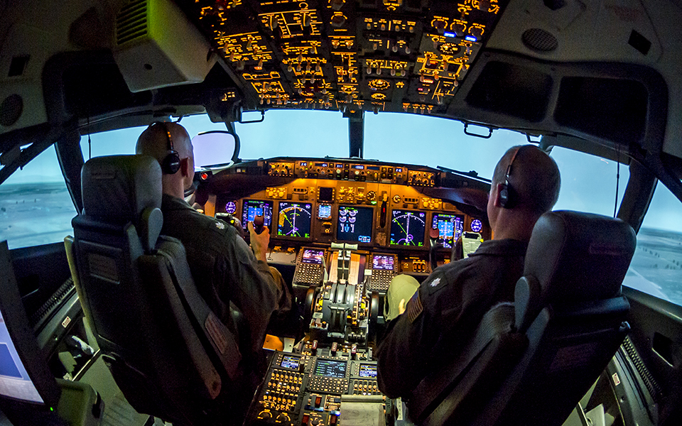 P-8 at Cecil Field in Jacksonville, Florida. Simulators, People on FlightLline, Take Offs_MCF15-0074 Series_12/14-12/15/2015_RMS#276268